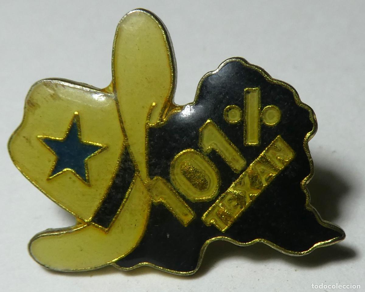 Coleccionismo deportivo: Pin 101% Texan , de pincho - Foto 1