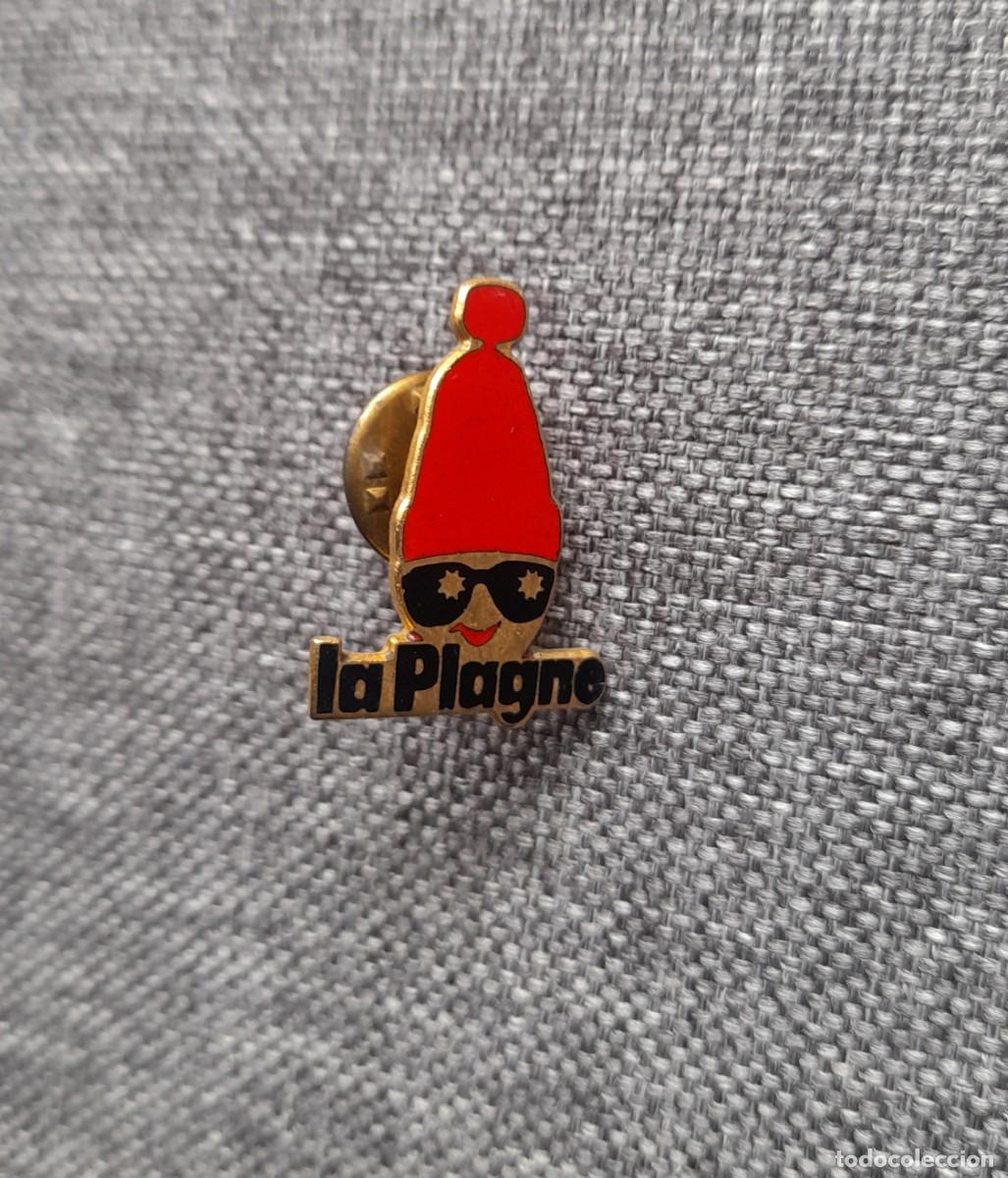 Coleccionismo deportivo: PIN MONTA&Ntilde;A - LA PLAGNE - Foto 1