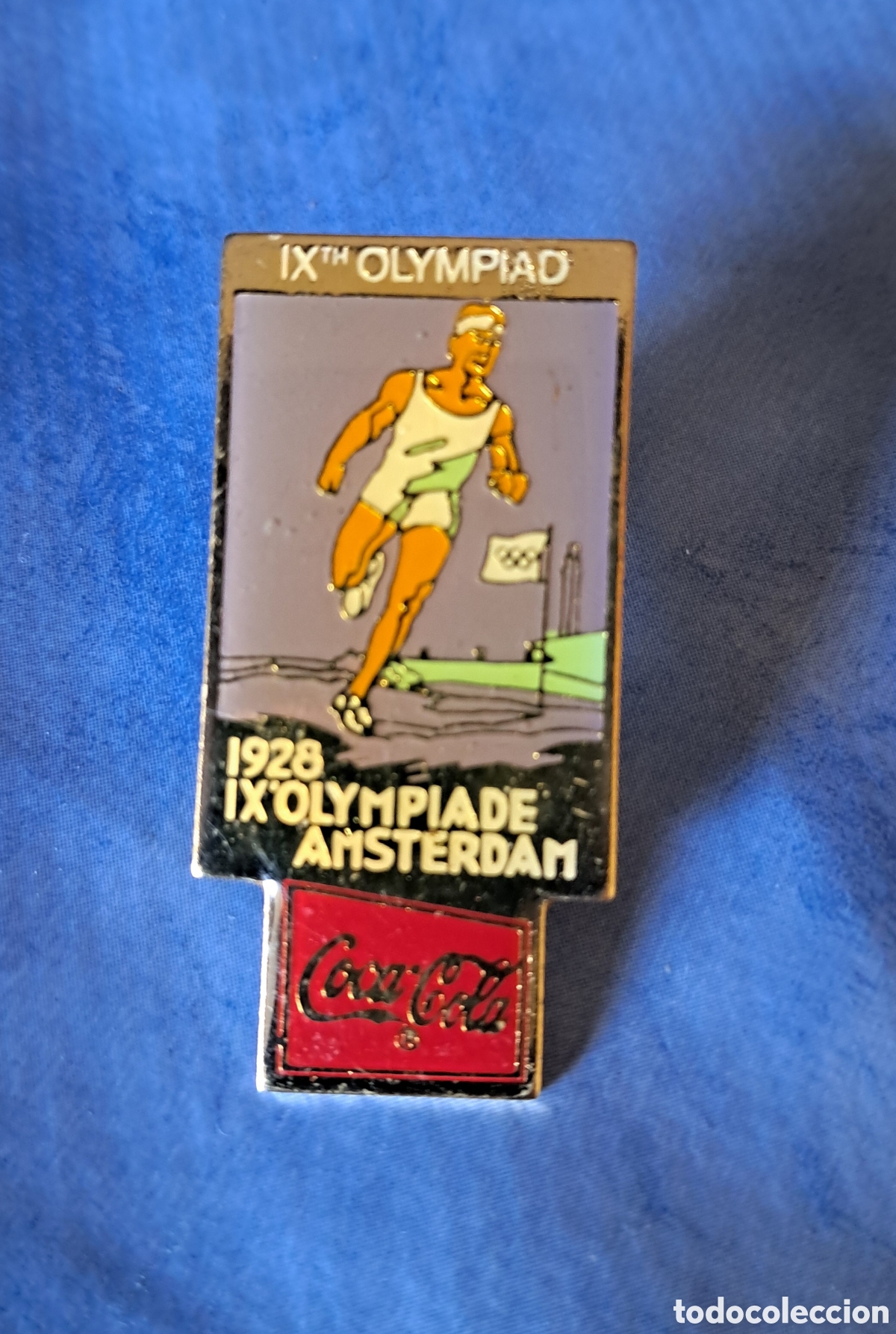 Coleccionismo deportivo: 7 pins Ol&iacute;mpicos Coca Cola - Foto 10