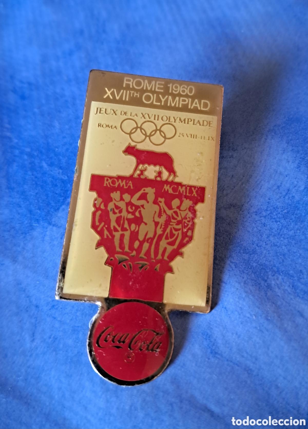 Coleccionismo deportivo: 7 pins Ol&iacute;mpicos Coca Cola - Foto 11