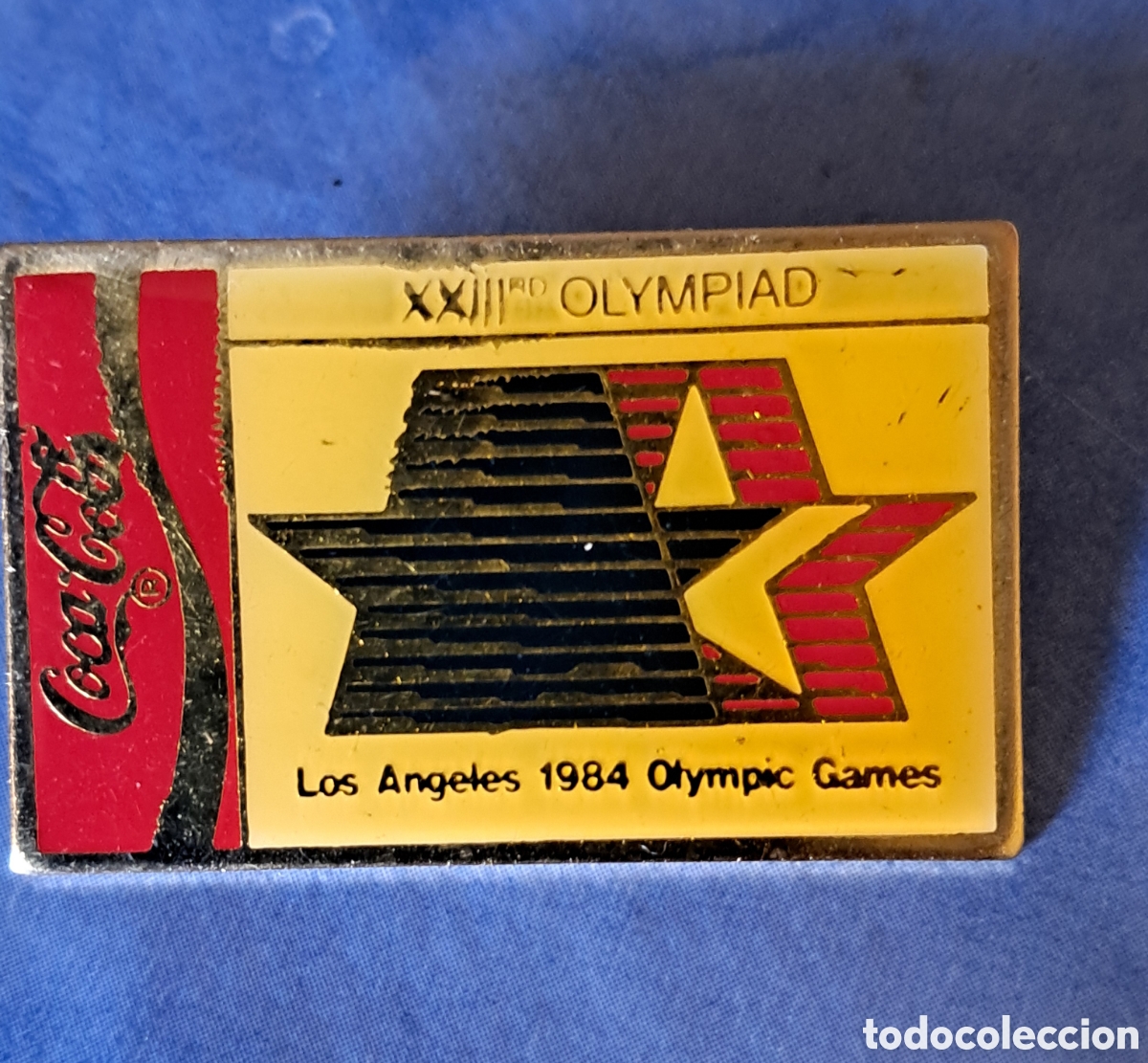 Coleccionismo deportivo: 7 pins Ol&iacute;mpicos Coca Cola - Foto 15