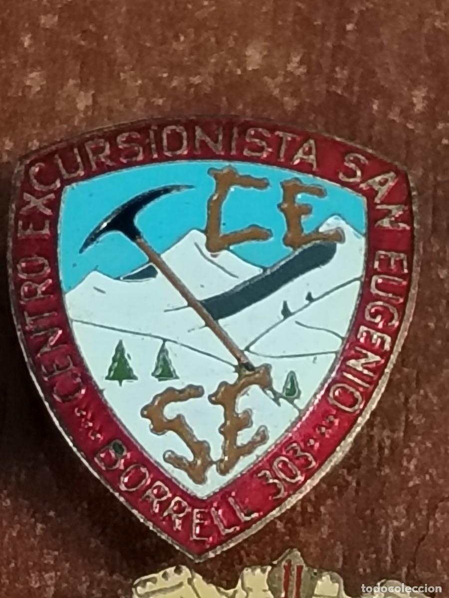 Coleccionismo deportivo: Lote 3 Insignias de excursionismo - Foto 4