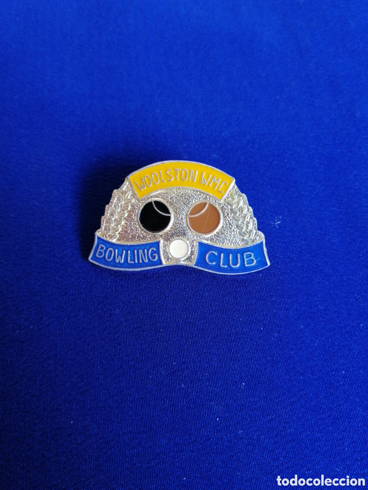 Sports collectibles: BOWLING CLUB - WOOMSTON WNC INSIGNIA DE ALFILER