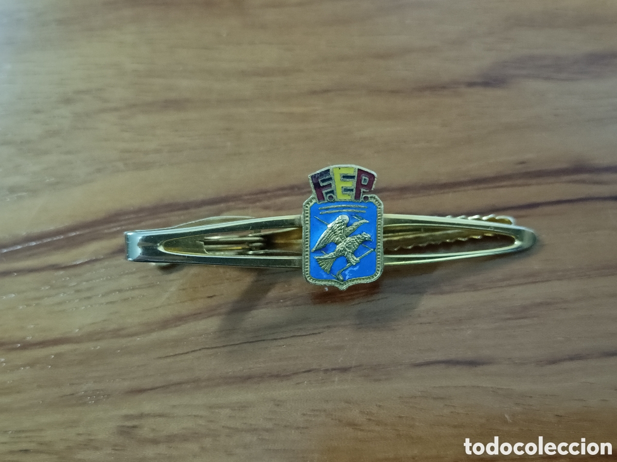 Sports collectibles: PASADOR DE CORBATA DEL F.E.P. - FEDERACION ESPA&Ntilde;OLA DE PATINAJE (JOCKEY)