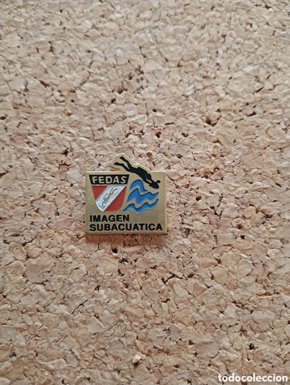 Coleccionismo deportivo: PIN FEDAS FEDERACI&Oacute;N ESPA&Ntilde;OLA DE ACTIVIDADES SUBACUATICAS - IMAGEN SUBACU&Aacute;TICA