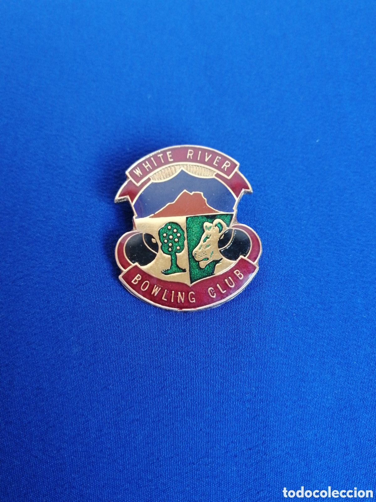 Sports collectibles: BOWLING CLUB - WHITE RIVER INSIGNIA DE ALFILER