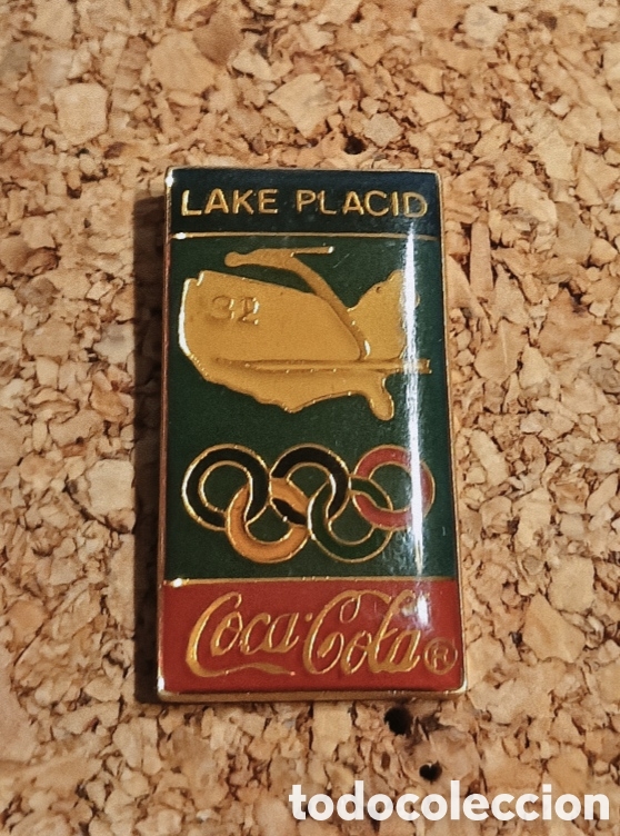 Coleccionismo deportivo: PIN COCA COLA- OLIMPIADAS LAKE PLACID