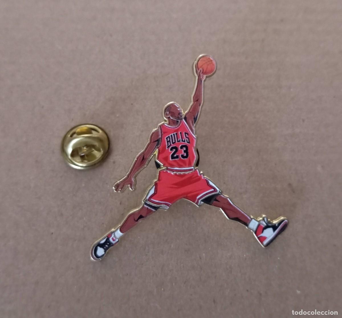 Coleccionismo deportivo: -PIN DE BALONCESTO BASKET NBA DE MICHAEL JORDAN CHICAGO BULLS 23