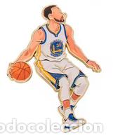 Coleccionismo deportivo: PIN MET&Aacute;LICO STEPHEN CURRY - NBA - GOLDEN STATE WARRIORS
