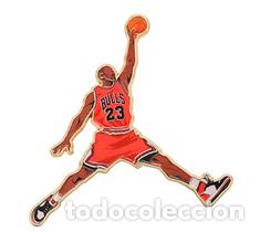 Coleccionismo deportivo: PIN MET&Aacute;LICO MICHAEL JORDAN - NBA - CHICAGO BULLS