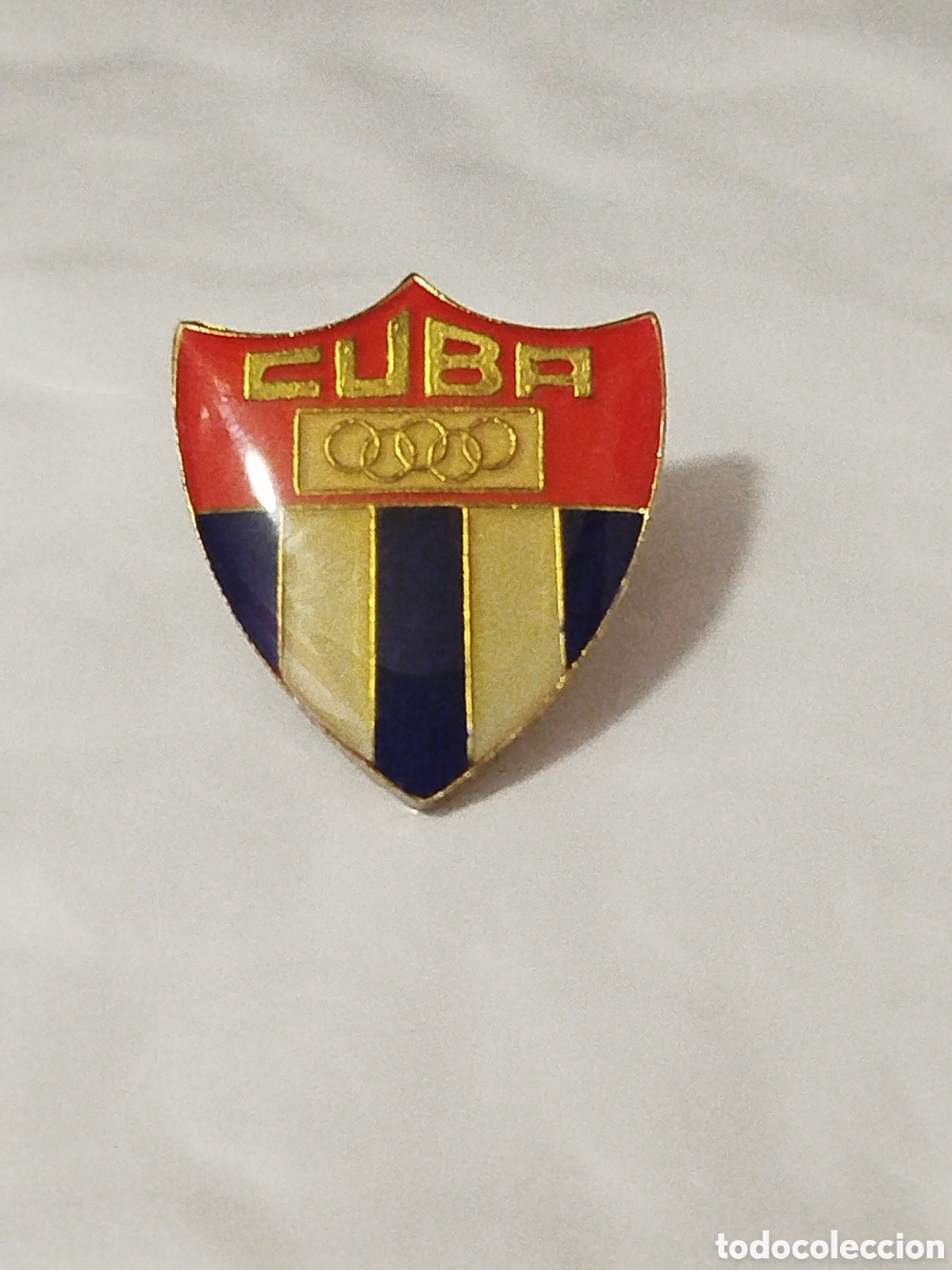 Coleccionismo deportivo: PINS OL&Iacute;MPICOS.COMITE OLIMPICO CUBA