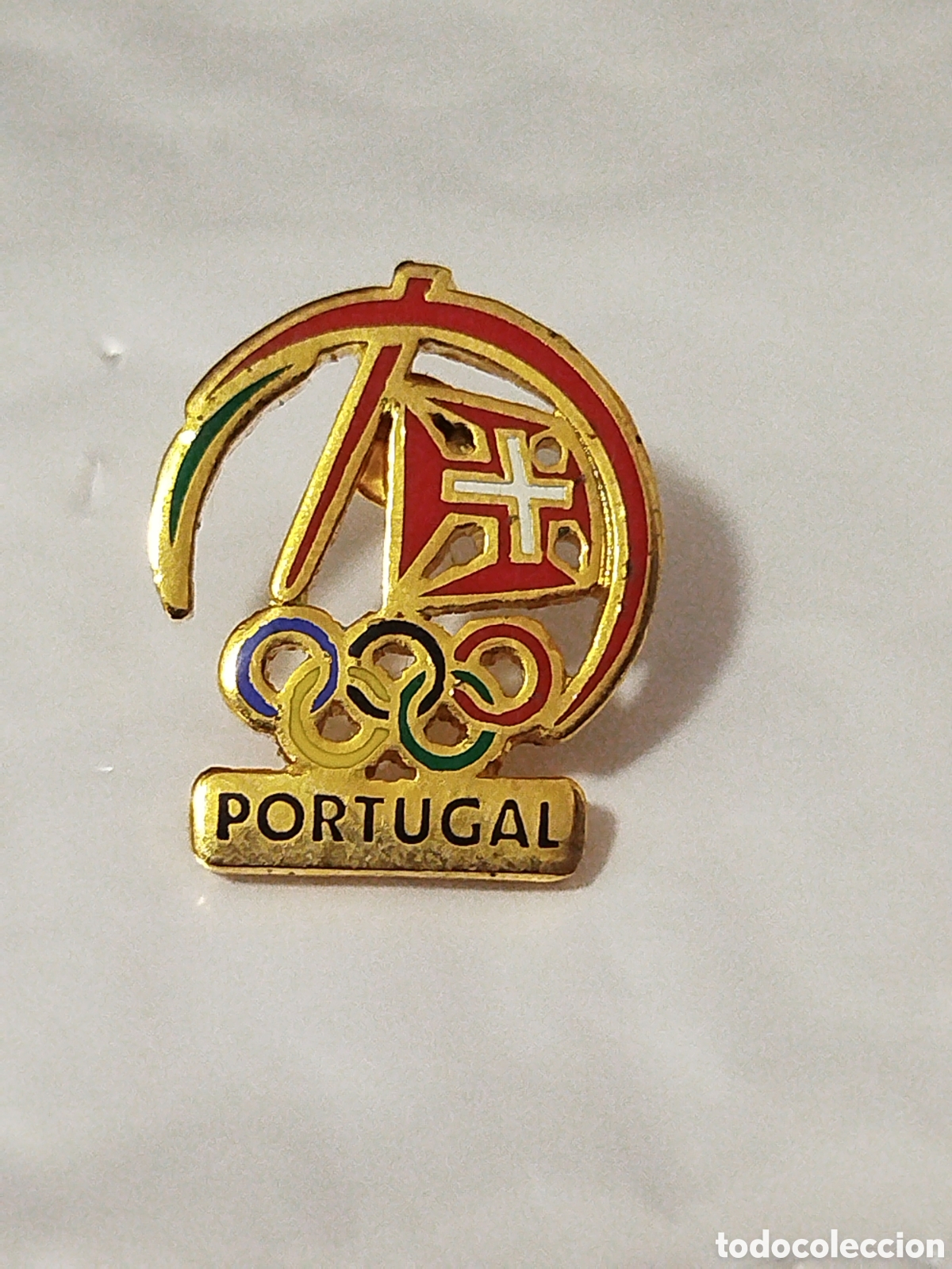 Coleccionismo deportivo: PINS OL&Iacute;MPICOS.COMITE OLIMPICO PORTUGAL