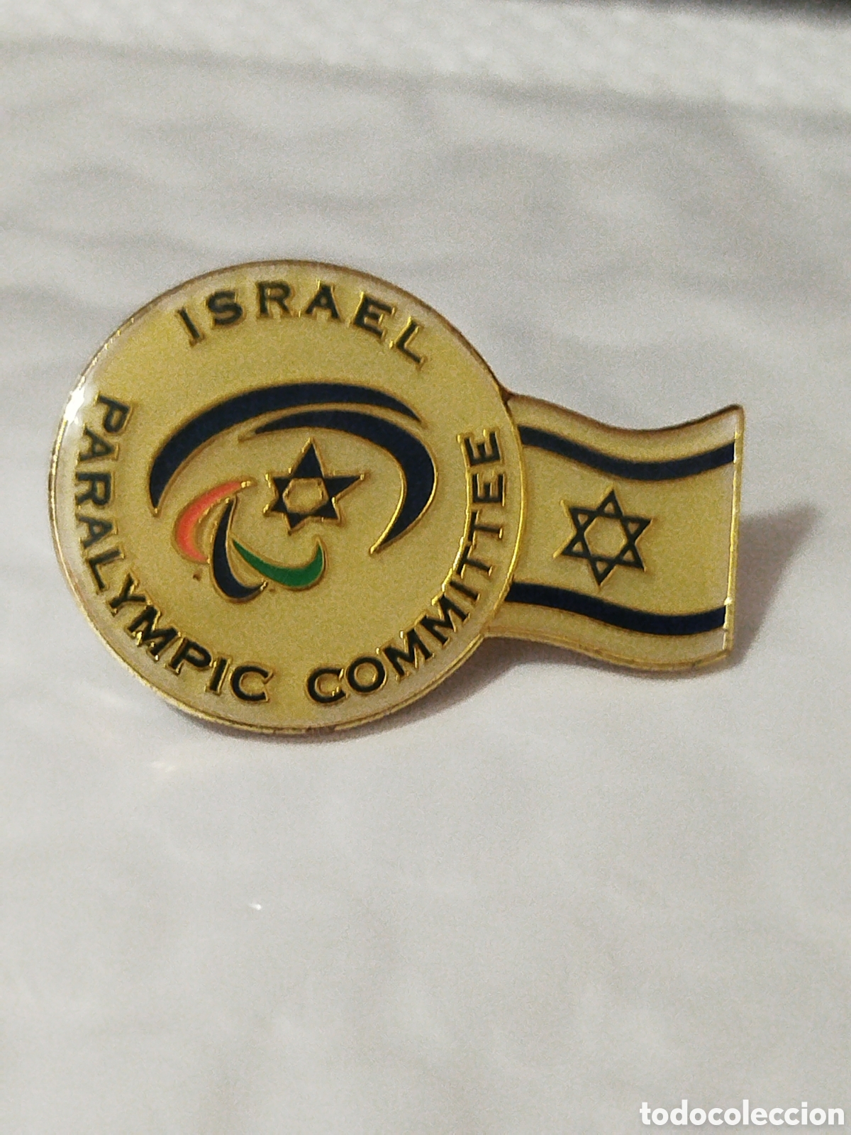 Coleccionismo deportivo: PINS OLIMPICOS .COMITE PARAL&Iacute;MPICOS ISRAEL