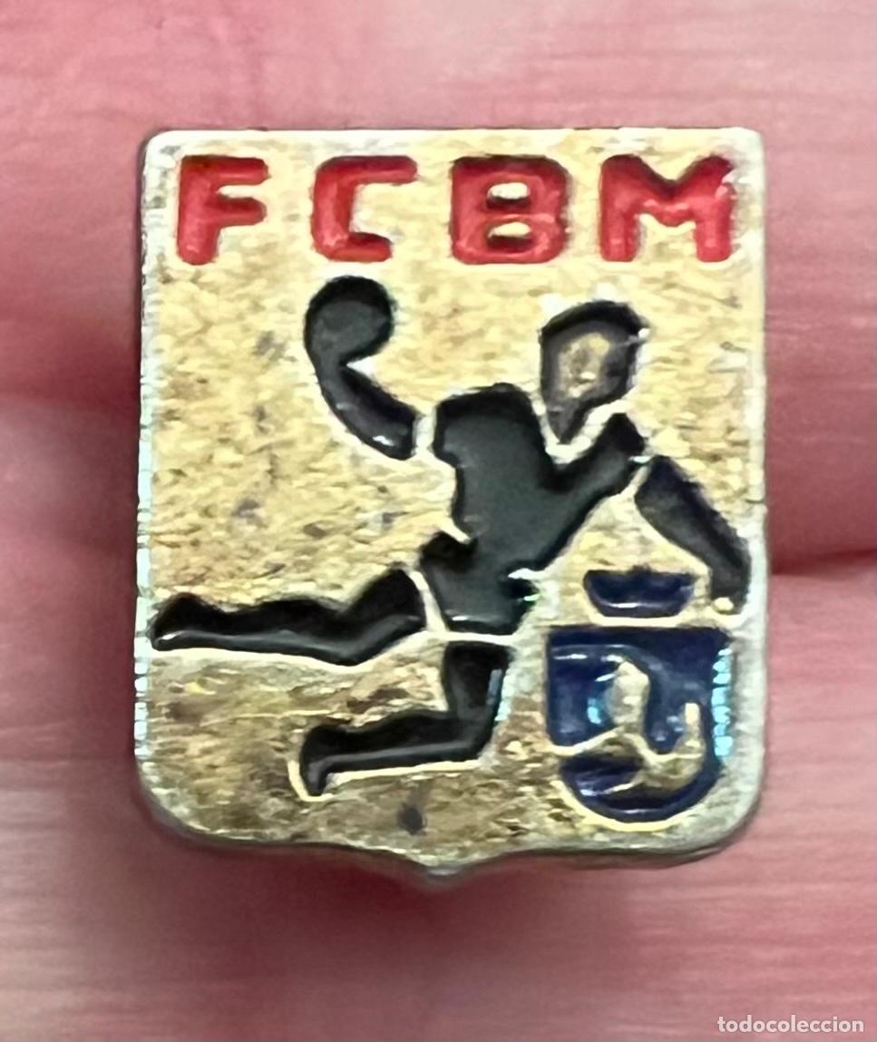 Coleccionismo deportivo: Insignia de la Federaci&oacute;n C&aacute;ntabra de Balonmano (FCBM) - Cantabria - A&ntilde;os 70