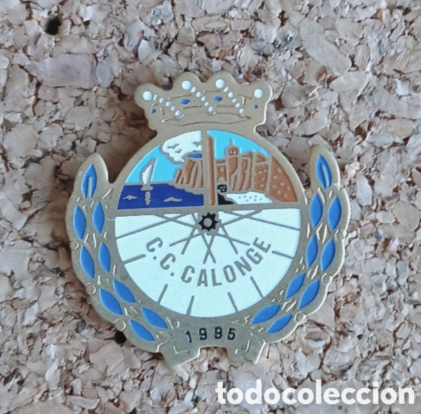 Coleccionismo deportivo: PIN CLUB CICLISTA CALONGE 1995
