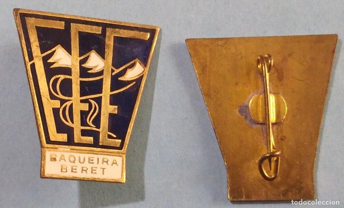 Sammelleidenschaft Sport: INSIGNIA DEPORTIVA EEE. ESCUELA ESPA&Ntilde;OLA DE ESQU&Iacute;. BAQUEIRA BERET.