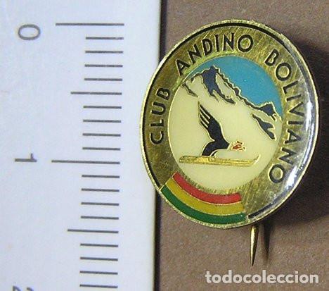 Coleccionismo deportivo: INSIGNIA ALFILER - CLUB ANDINO BOLIVIANO