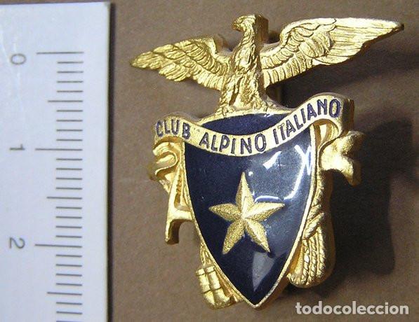 Coleccionismo deportivo: INSIGNIA DE ALFILER - CLUB ALPINO ITALIANO
