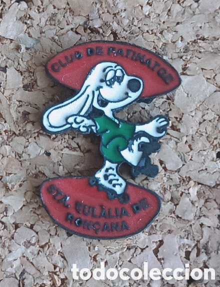 Coleccionismo deportivo: PIN CLUB DE PATINATGE STA. EULALIA DE RON&Ccedil;ANA