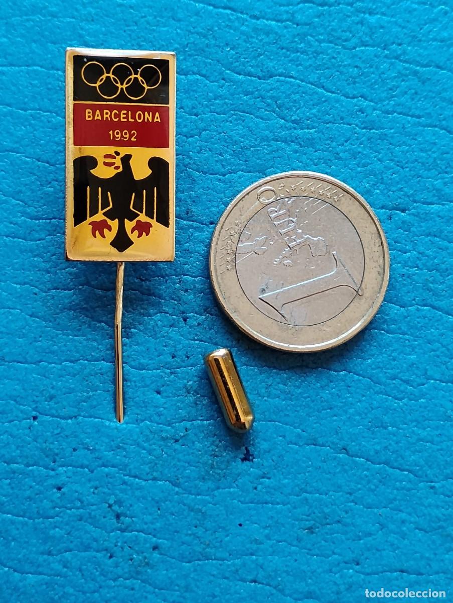 Coleccionismo deportivo: INSIGNIA/PIN OFICIAL DEL COMITE OLIMPICO NACIONAL ALEMAN - JUEGOS OLIMPICOS BARCELONA 1992