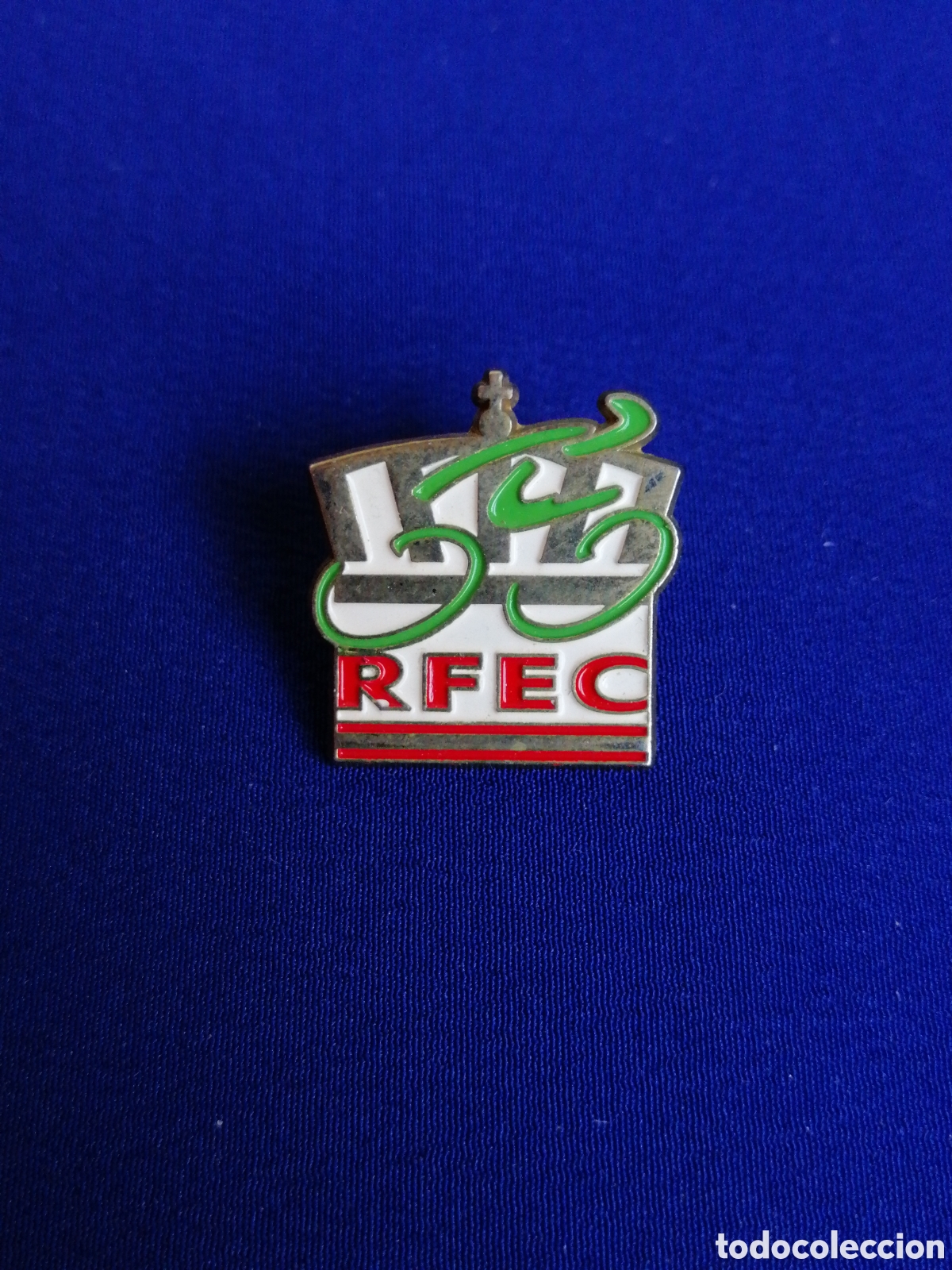 Coleccionismo deportivo: REAL FEDERACI&Oacute;N ESPA&Ntilde;OLA DE CICLISMO PIN