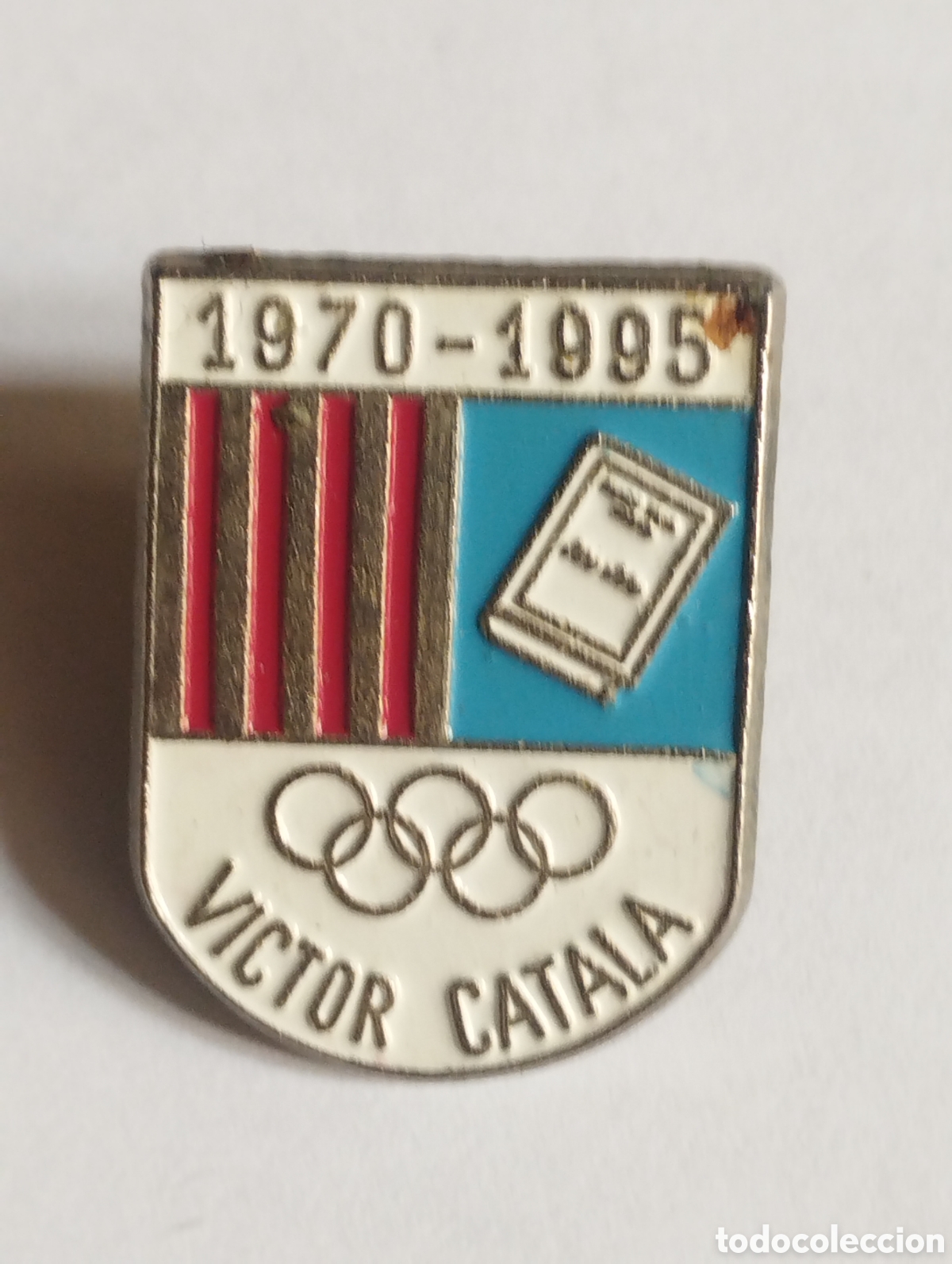 Coleccionismo deportivo: Pin 1970-1995 Victor Catala