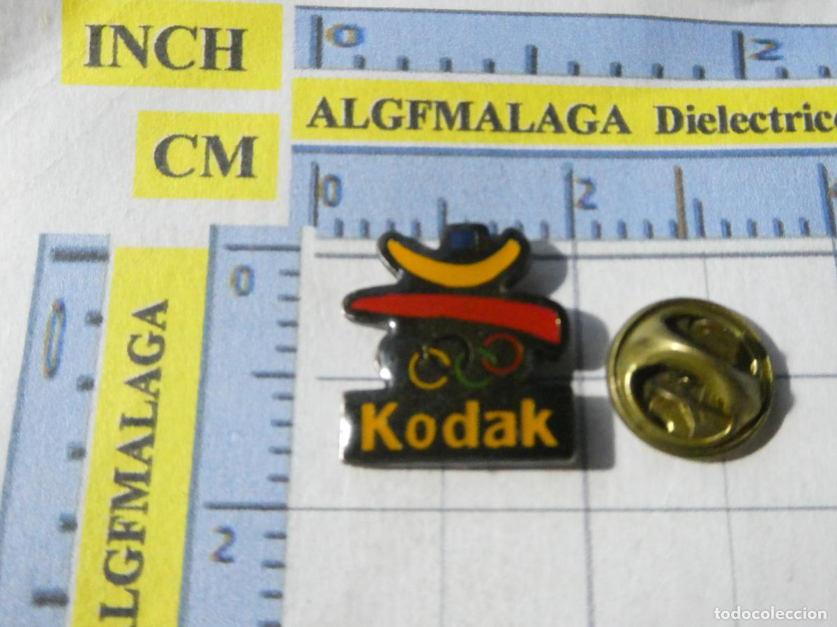 Coleccionismo deportivo: PIN DE DEPORTES. JUEGOS OL&Iacute;MPICOS OLIMPIADAS BARCELONA 92 1992. LOGO C&Aacute;MARAS FOTOS KODAK