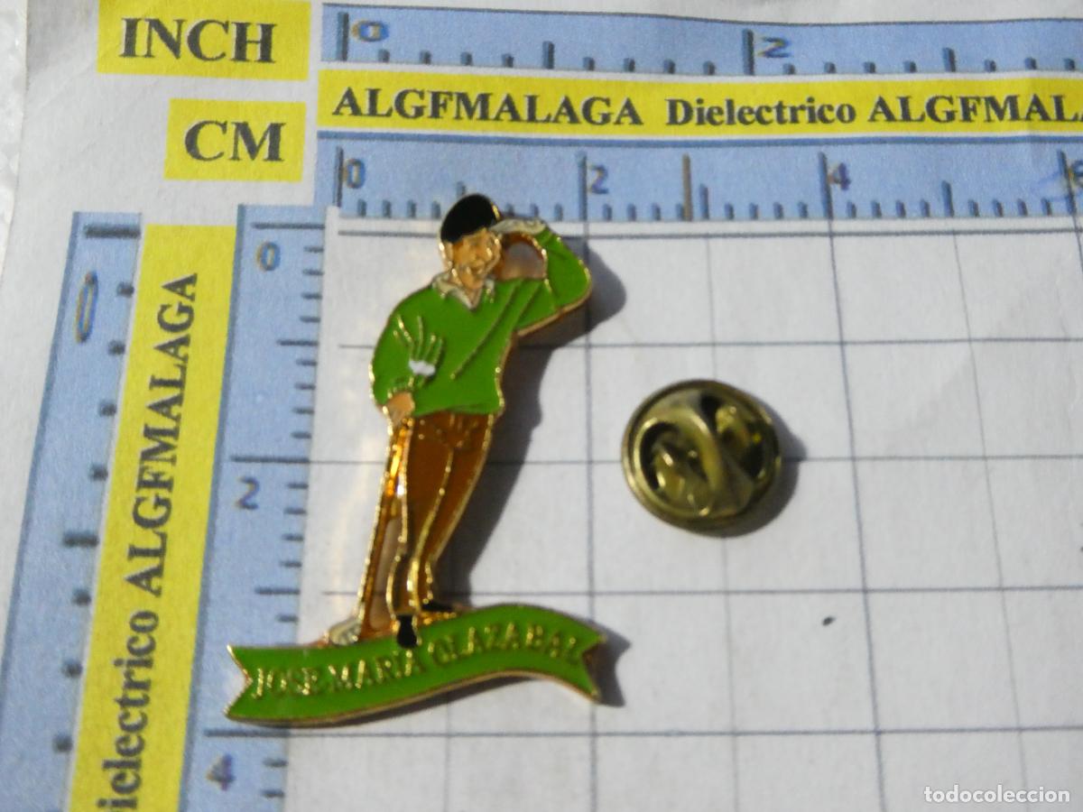 Coleccionismo deportivo: PIN DE DEPORTES. GOLF. JUGADOR GOLFISTA ESTRELLA RIDER CUP CARICATURA NICK FALDO