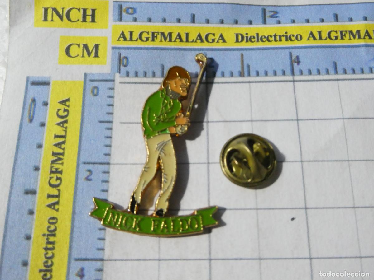 Coleccionismo deportivo: PIN DE DEPORTES. GOLF. JUGADOR GOLFISTA ESTRELLA RIDER CUP CARICATURA JOSE MARIA CHEMA OLAZABAL