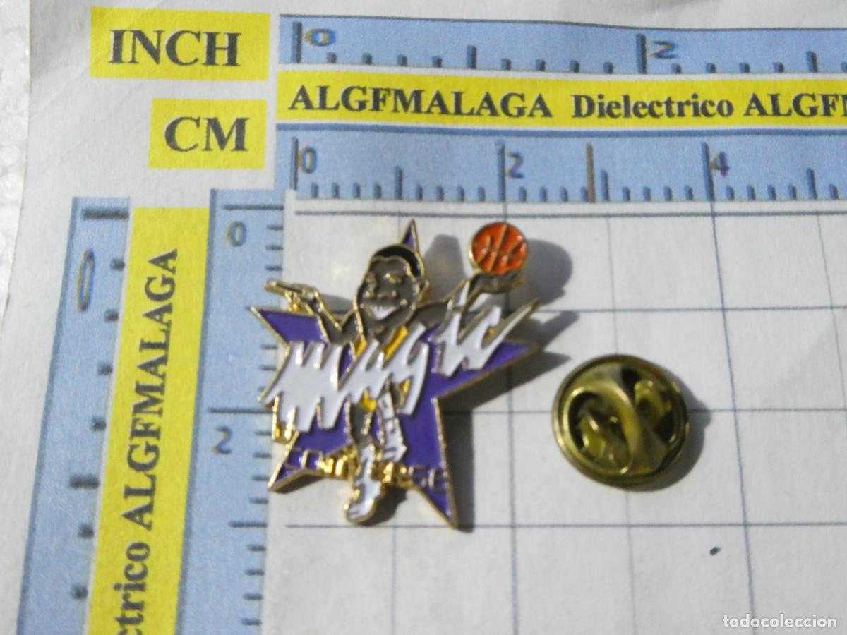 Coleccionismo deportivo: PIN DE DEPORTES. BALONCESTO JUGADOR NBA ESTELLA MAGIC JOHNSON LOS ANGELES LAKERS CONVERSE