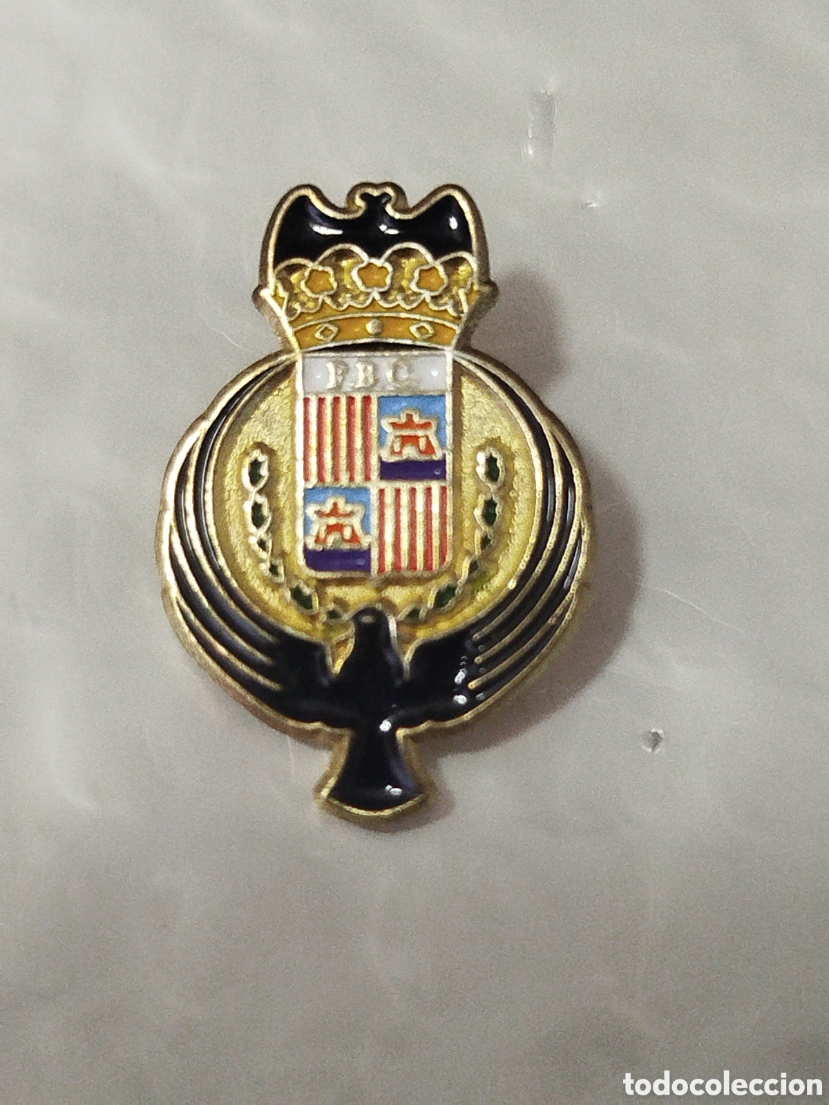 Coleccionismo deportivo: INSIGNIA DE DEPORTES.FEDERACION COLOMBOFILIA BALEAR
