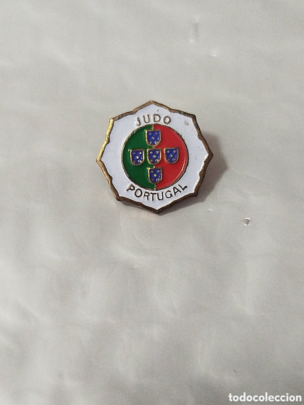 Coleccionismo deportivo: INSIGNIA DE DEPORTES.FEDERACION PORTUGUESA DE JUDO