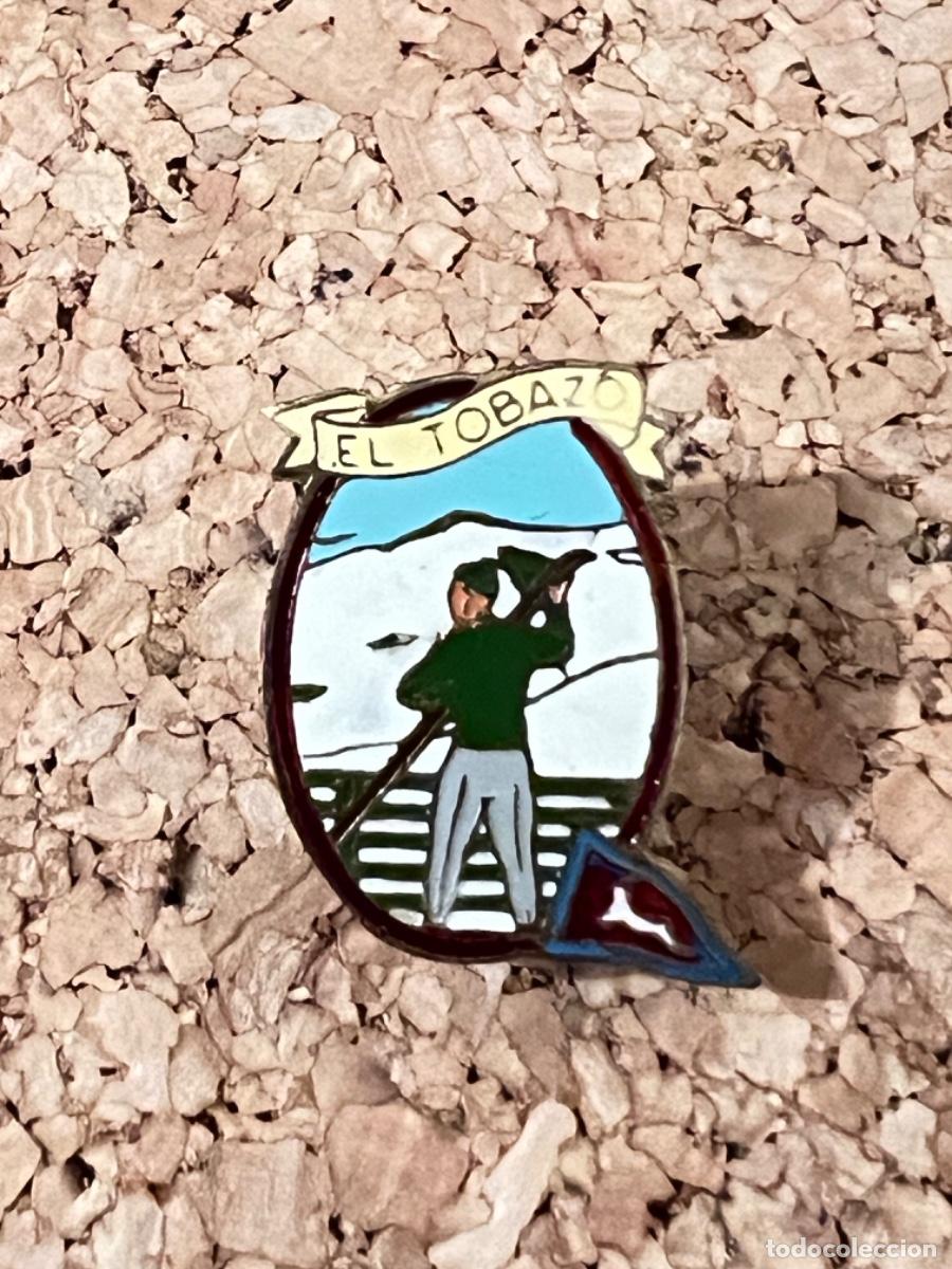 Coleccionismo deportivo: Insignia aguja deporte esqu&iacute; monta&ntilde;ero excursionista alpinista escalada EL TOBAZO CANDANCH&Uacute;
