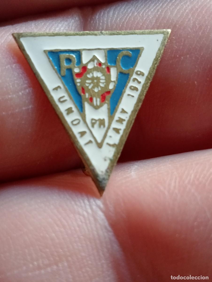 Coleccionismo deportivo: INSIGNIA PE&Ntilde;A CICLISTA POBLENEU PUEBLO NUEVO CATALUNYA FUNDADA 1929 CICLISMO, BICICLETA