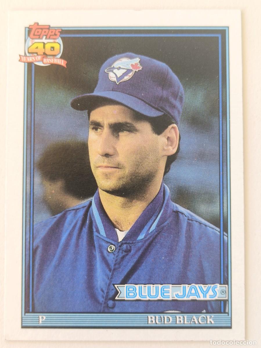 Coleccionismo deportivo: #292 BUD BLACK (TORONTO BLUE JAYS) BEISBOL MLB 1991 TOPPS