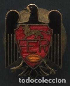 Coleccionismo deportivo: INSIGNIA DE SOLAPA, PIN ANTIGUO, FEDERACI&Oacute;N ESPA&Ntilde;OLA DE RUGBY