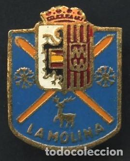 Coleccionismo deportivo: ESQU&Iacute;, INSIGNIA, PIN ANTIGUO, LA MOLINA