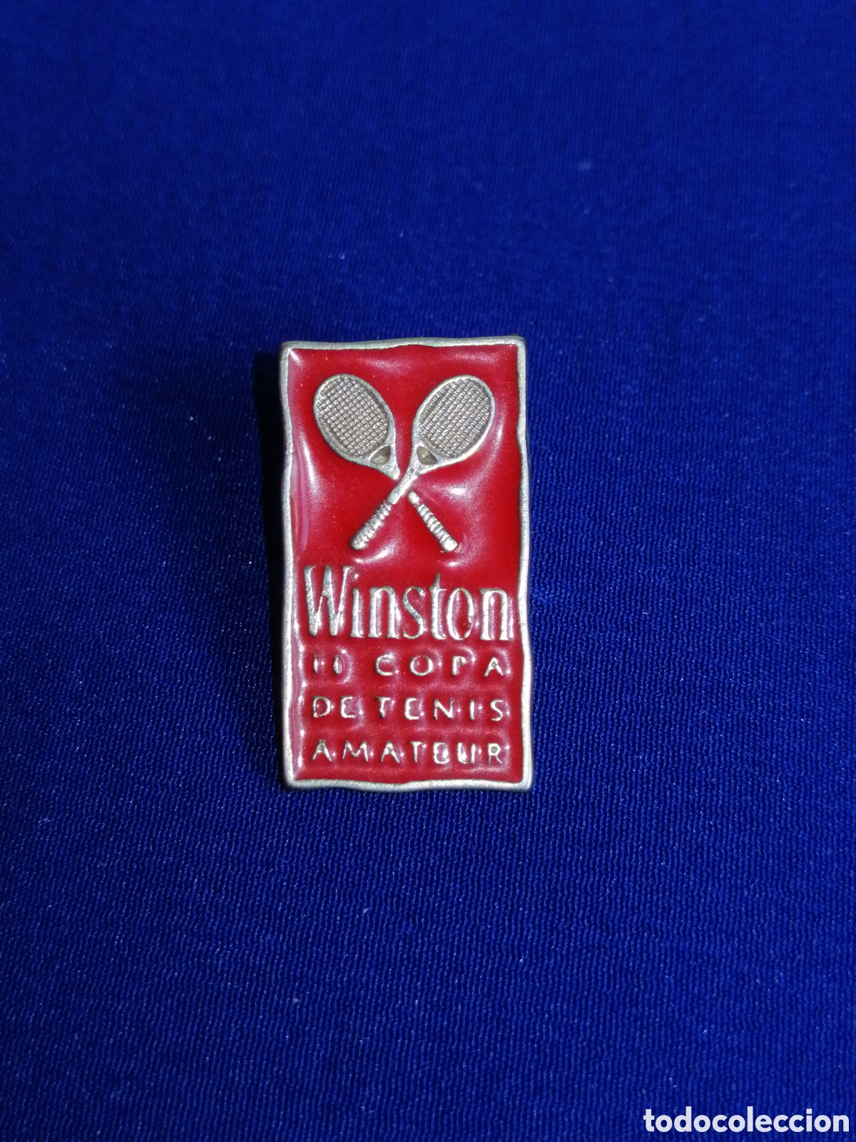 Coleccionismo deportivo: WHYSTON COPA DE TENIS AMATEUR PIN
