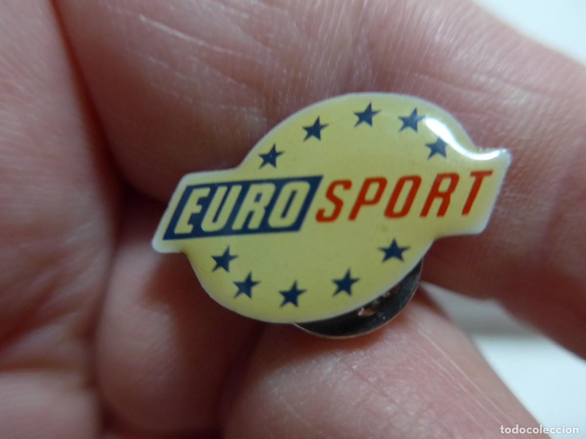 Coleccionismo deportivo: PIN PUBLICIDAD EURO SPORT