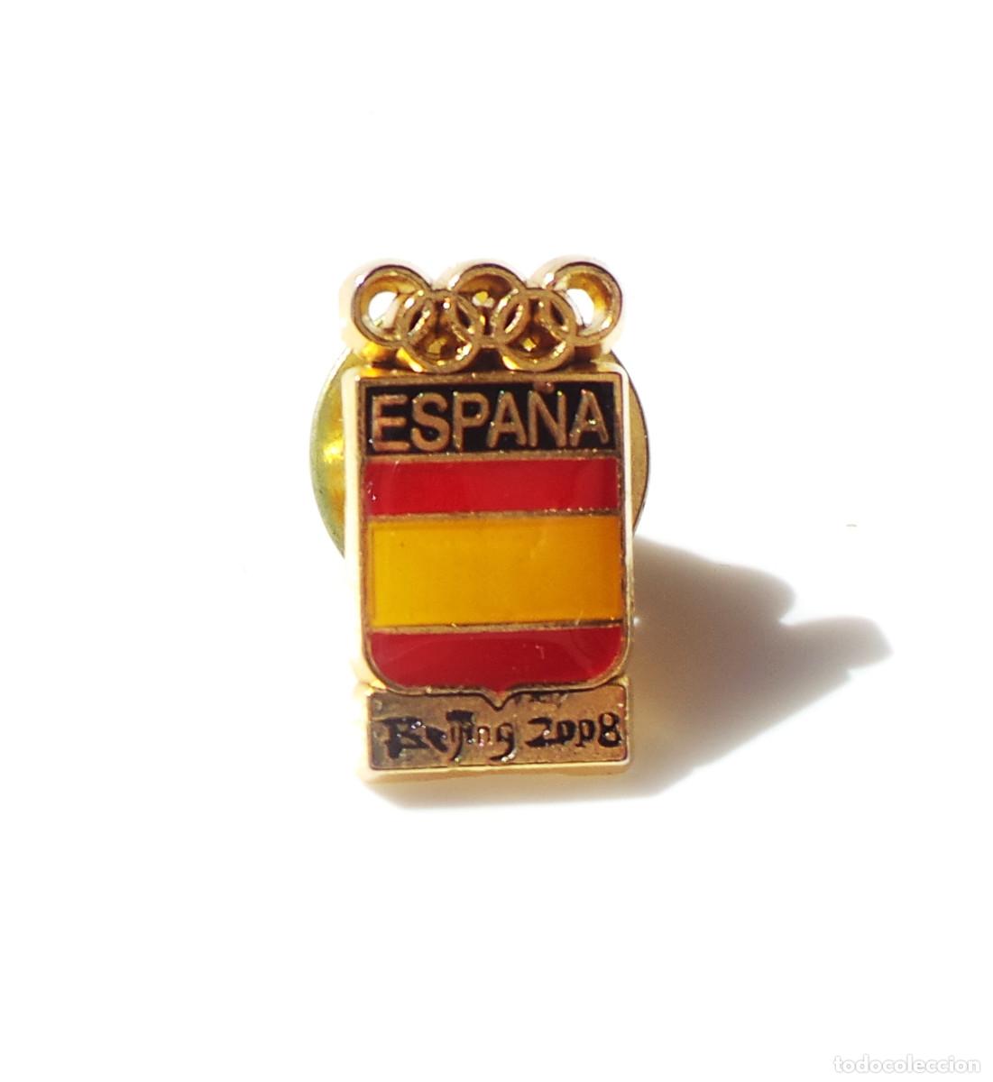 Coleccionismo deportivo: PIN ESPA&Ntilde;A BEIJING 2008. - Foto 1