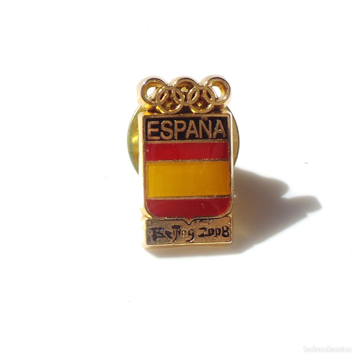 Coleccionismo deportivo: PIN ESPA&Ntilde;A BEIJING 2008. - Foto 2