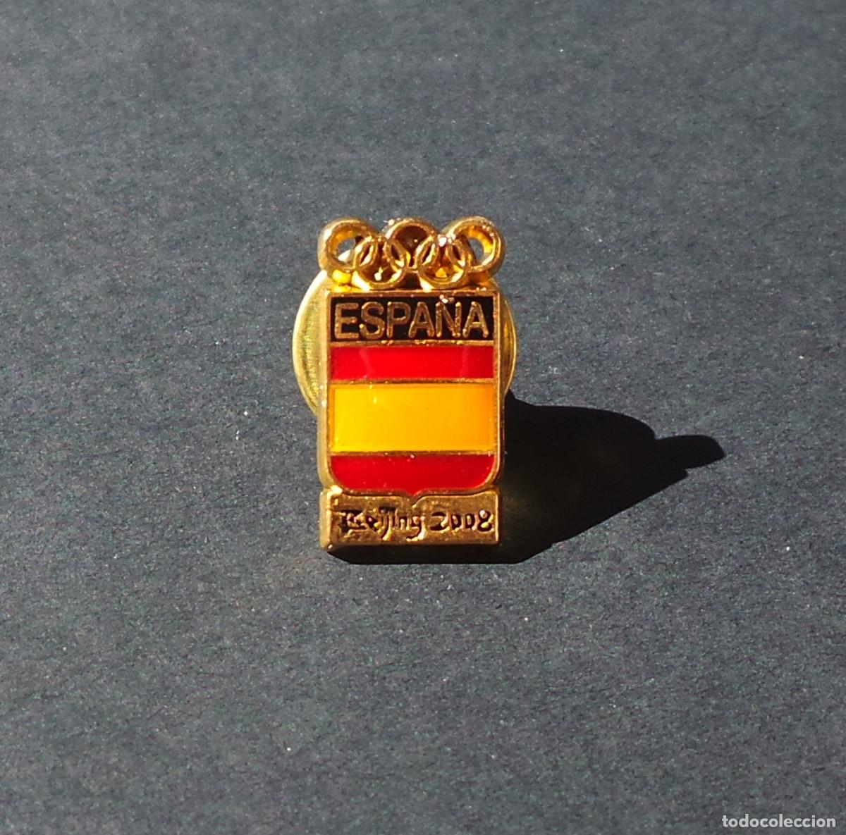 Sammelleidenschaft Sport: PIN OFICIAL DE SOLAPA DEL COMIT&Eacute; OL&Iacute;MPICO ESPA&Ntilde;OL (COE), JUEGOS OL&Iacute;MPICOS DE BEIJING 2008.