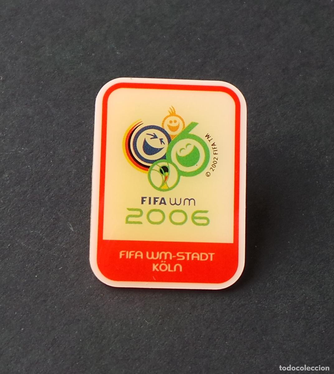 Sports collectibles: PIN OFICIAL FIFA MUNDIAL ALEMANIA 2006. SEDE K&Ouml;LN (COLONIA) EDICI&Oacute;N ORIGINAL COLECCIONISMO DEPORTIVO