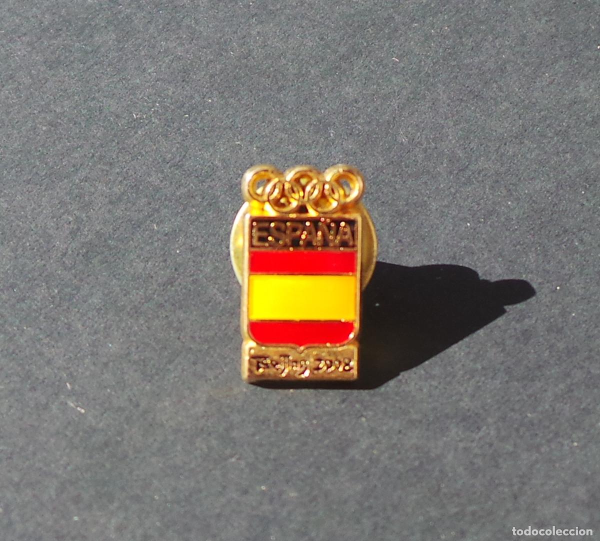 Colecionismo desportivo: PIN OFICIAL COMIT&Eacute; OL&Iacute;MPICO ESPA&Ntilde;OL JJOO BEIJING 2008.