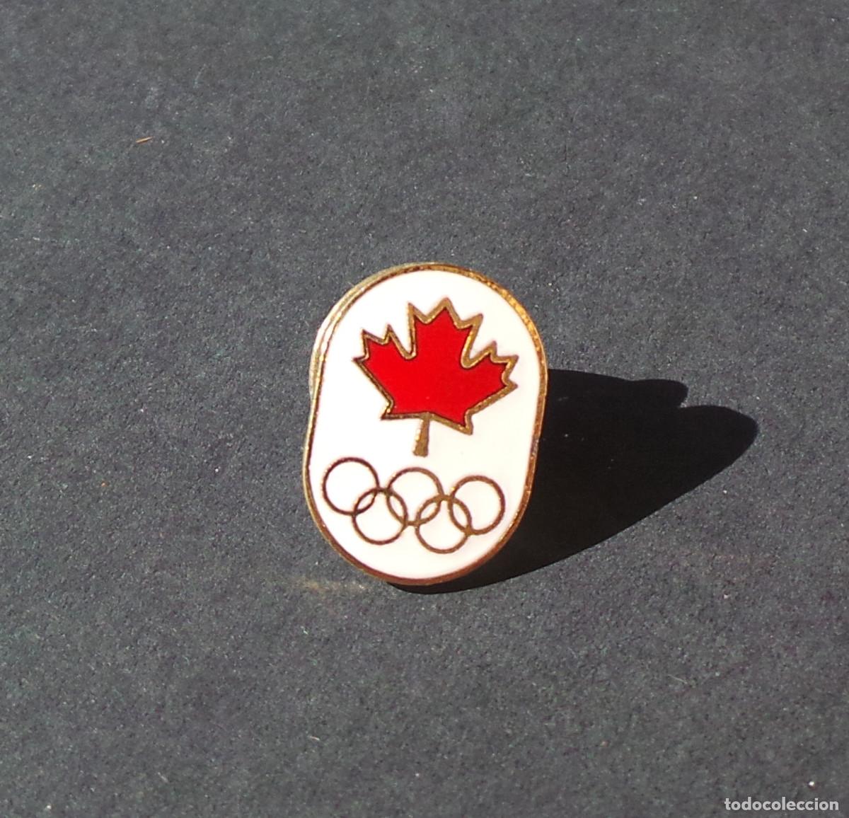 Collezionismo sportivo: PIN ANTIGUO DE SOLAPA DEL COMIT&Eacute; OL&Iacute;MPICO CANADIENSE (COC).