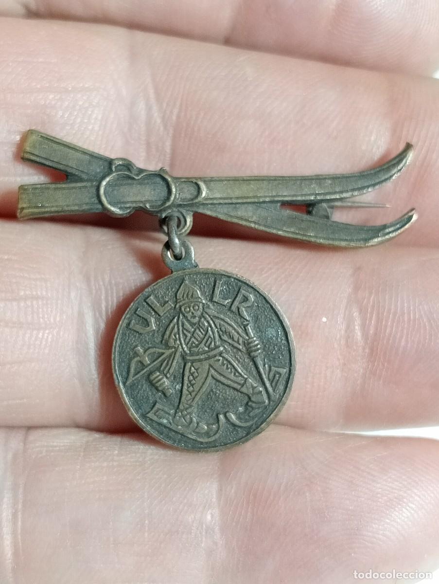 Coleccionismo deportivo: MEDALLA INSIGNIA PATRON ESQUIADORES Y DEPORTES INVIERNO ULLR WINTER SPORTLER SCHUTZ MONTA&Ntilde;A ESQUI
