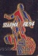 Coleccionismo deportivo: PIN BAR&Ccedil;A BARNAFIL 94 - Foto 1