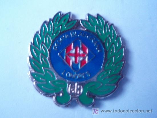 Coleccionismo deportivo: Pe&ntilde;a Barcelonista de Londres color azul