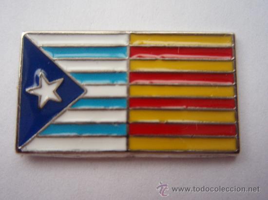 Coleccionismo deportivo: Bandera LA Esquerra y el R.C.D.Espa&ntilde;ol - Foto 1
