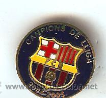 Coleccionismo deportivo: insignia del Br&ccedil;a Campions de liga del 2.004-2.005